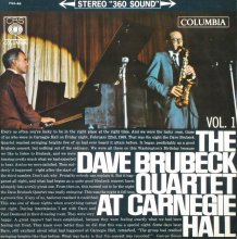 The Dave Brubeck Quartet at Carnegie Hall  - Japan release - Vol 1  